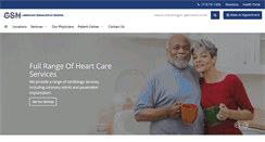 Desktop Screenshot of cardiology-houston.com