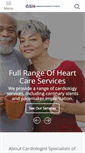 Mobile Screenshot of cardiology-houston.com